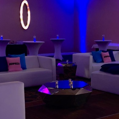 Pink and purple club-Mitzvah Planner-Bar-Bat -Mitzvah-Design-Centerpieces-decor-mitzvah-planning-Los Angeles