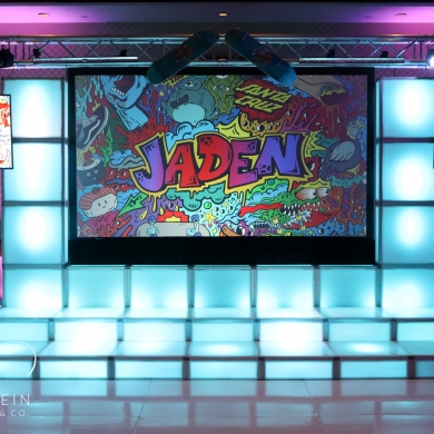 Skater theme-Mitzvah Planner-Bar-Bat -Mitzvah-Design-Centerpieces-decor-mitzvah-planning-Los Angeles