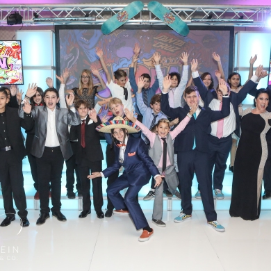 Skater theme-Mitzvah Planner-Bar-Bat -Mitzvah-Design-Centerpieces-decor-mitzvah-planning-Los Angeles