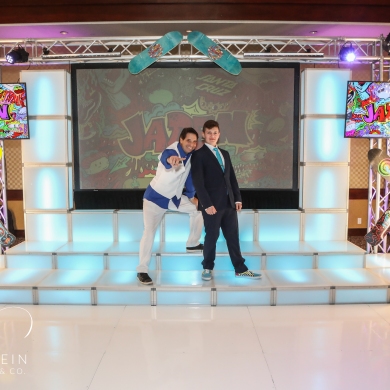 Skater theme-Mitzvah Planner-Bar-Bat -Mitzvah-Design-Centerpieces-decor-mitzvah-planning-Los Angeles