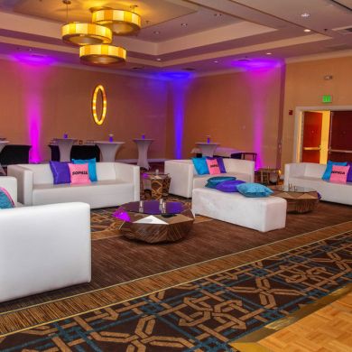 Pink and purple club-Mitzvah Planner-Bar-Bat -Mitzvah-Design-Centerpieces-decor-mitzvah-planning-Los Angeles