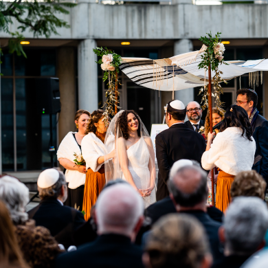 Skirball Cultural Center Wedding Wedding planner photography centerpieces flowers