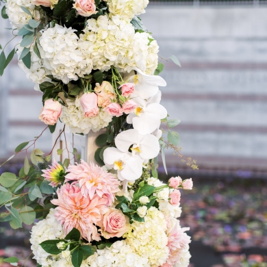 Skirball Cultural Center Wedding Wedding planner photography centerpieces flowers Los Angeles