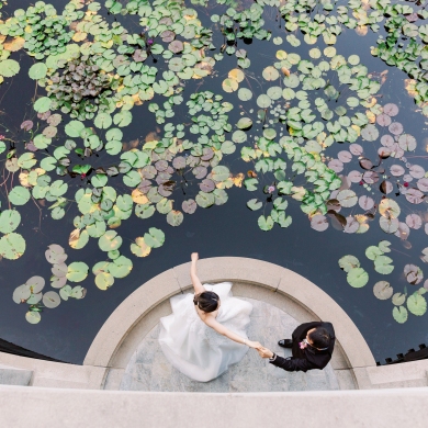 Skirball Cultural Center Wedding Wedding planner photography centerpieces flowers Los Angeles